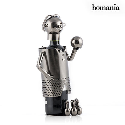 Portabottiglie Homania Bowler in metallo