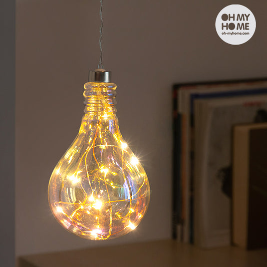 Oh My Home Retro Rainbow LED Light Bulb Lamp