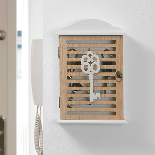 Organizer per chiavi in ​​legno per armadio
