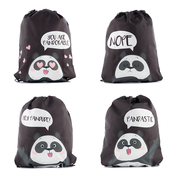 Zaino Panda con coulisse