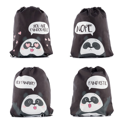 Zaino Panda con coulisse