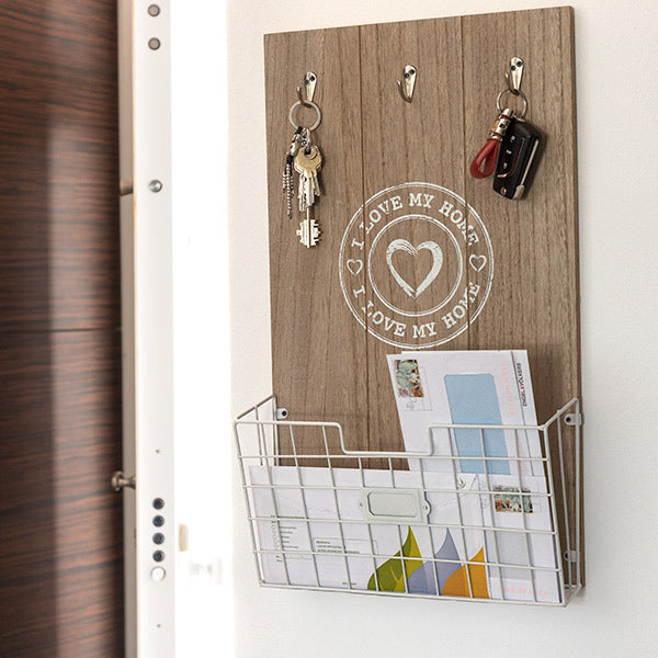 Adoro l'organizer da parete della mia casa