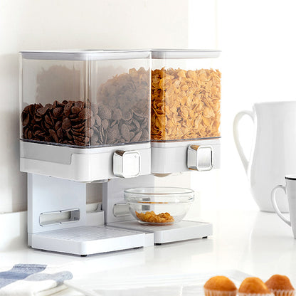 Double Cereal Dispenser with Stand
