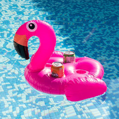 Portalattine gonfiabili Flamingo (4 lattine)