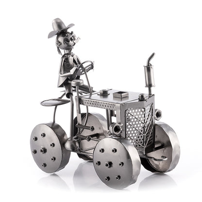 Portabottiglie metallico per trattore