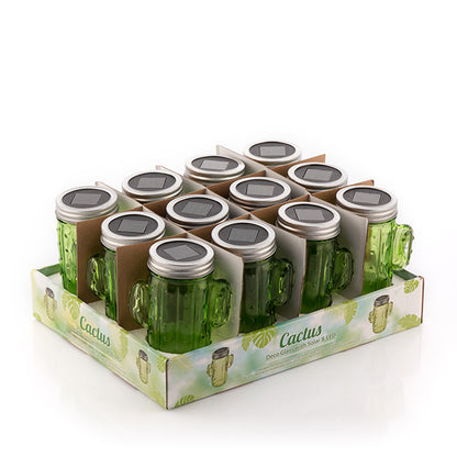 Luce solare per cactus (1 luce LED)