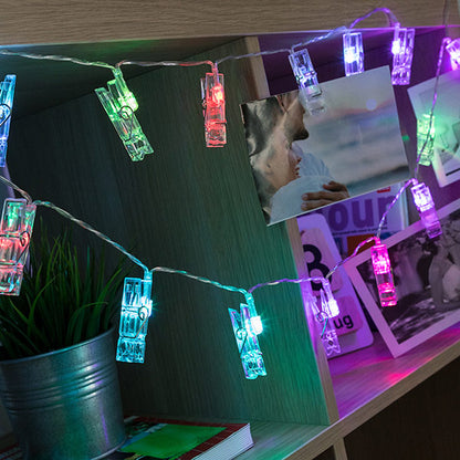 Ghirlanda di foto a LED (16 LED)
