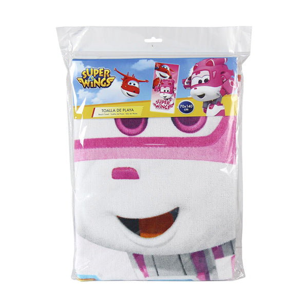 Telo mare rosa Super Wings