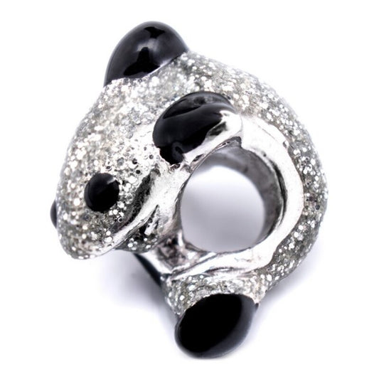 Perline da donna Viceroy VMM0320-11 Nero Argento (1 cm)