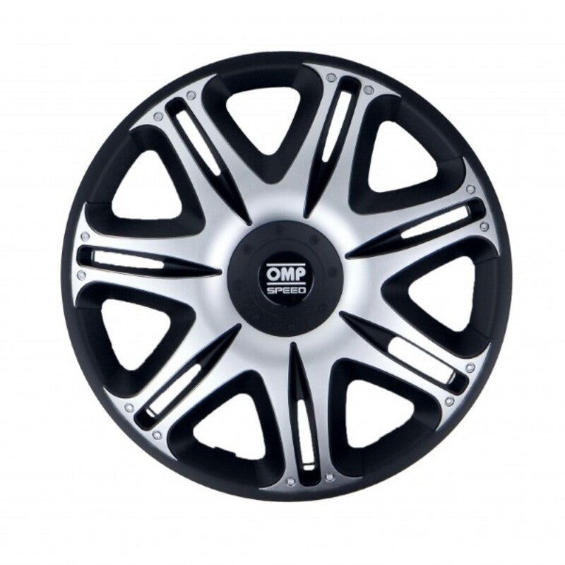 Copricerchio OMP Ghost Speed ​​Nero Argento 13" (4 ud)