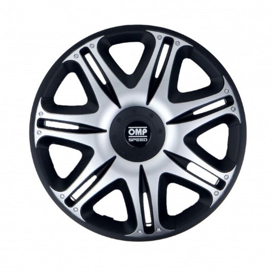 Copricerchio OMP Ghost Speed ​​Nero Argento 13" (4 ud)