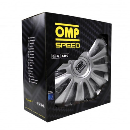 Copricerchio OMP Magnum Speed ​​Argento 16" (4 ud)