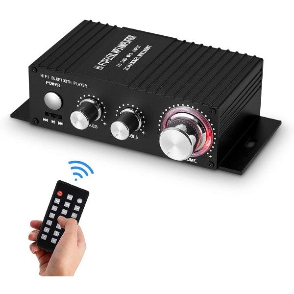Wireless Stereo Amplifier USB Bluetooth (Refurbished A+)