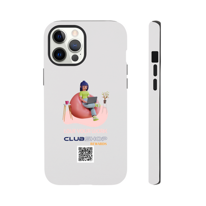 Clubshop customizable tough phone case - Love Your Work