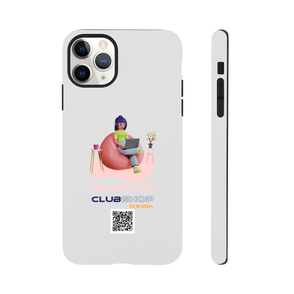 Custodia rigida personalizzabile per telefono Clubshop - Love Your Work 