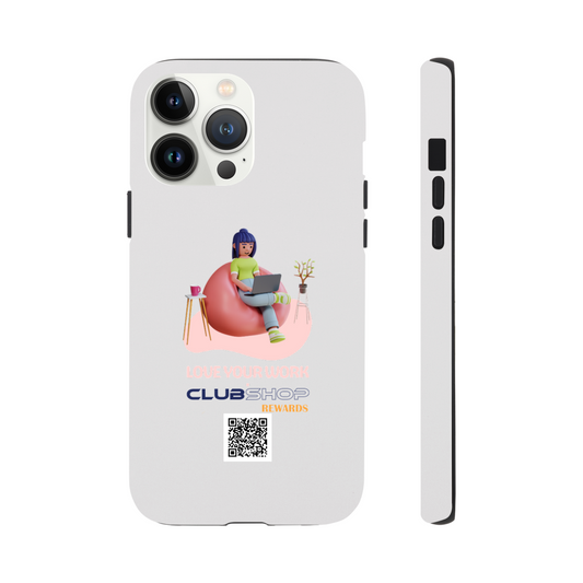 Clubshop customizable tough phone case - Love Your Work