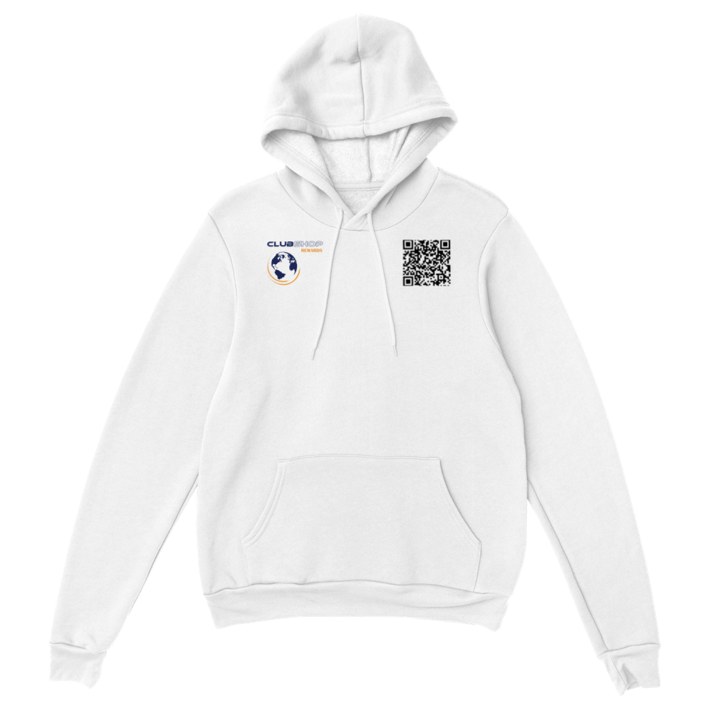 Felpa con cappuccio pullover classica unisex personalizzabile del Clubshop