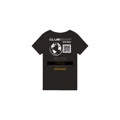 T-shirt girocollo unisex organica personalizzabile Clubshop