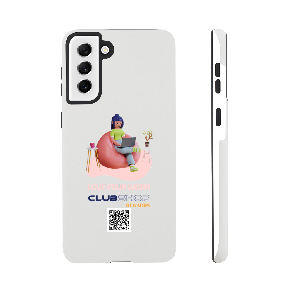 Custodia rigida personalizzabile per telefono Clubshop - Love Your Work 