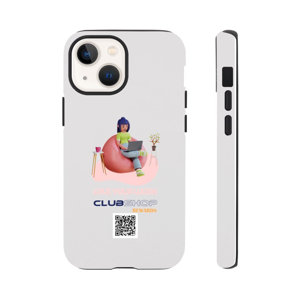 Clubshop customizable tough phone case - Love Your Work