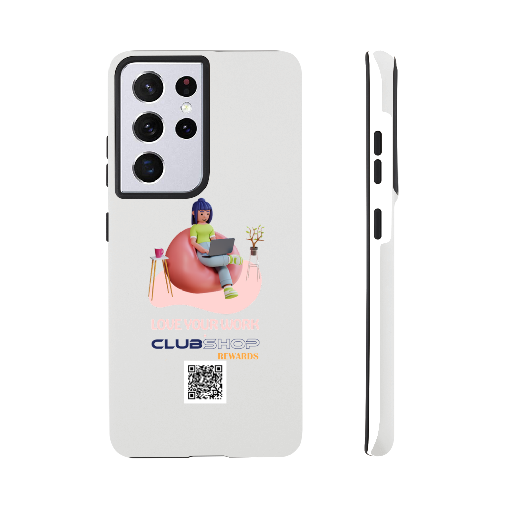 Clubshop customizable tough phone case - Love Your Work