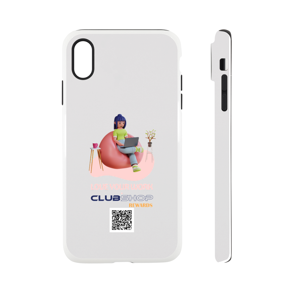 Custodia rigida personalizzabile per telefono Clubshop - Love Your Work 