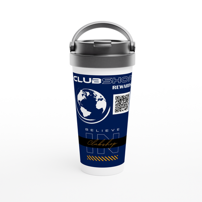 Clubshop Customizable 15oz Stainless Steel Travel Mug