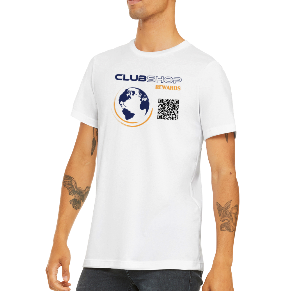 T-shirt girocollo unisex Premium personalizzabile Clubshop