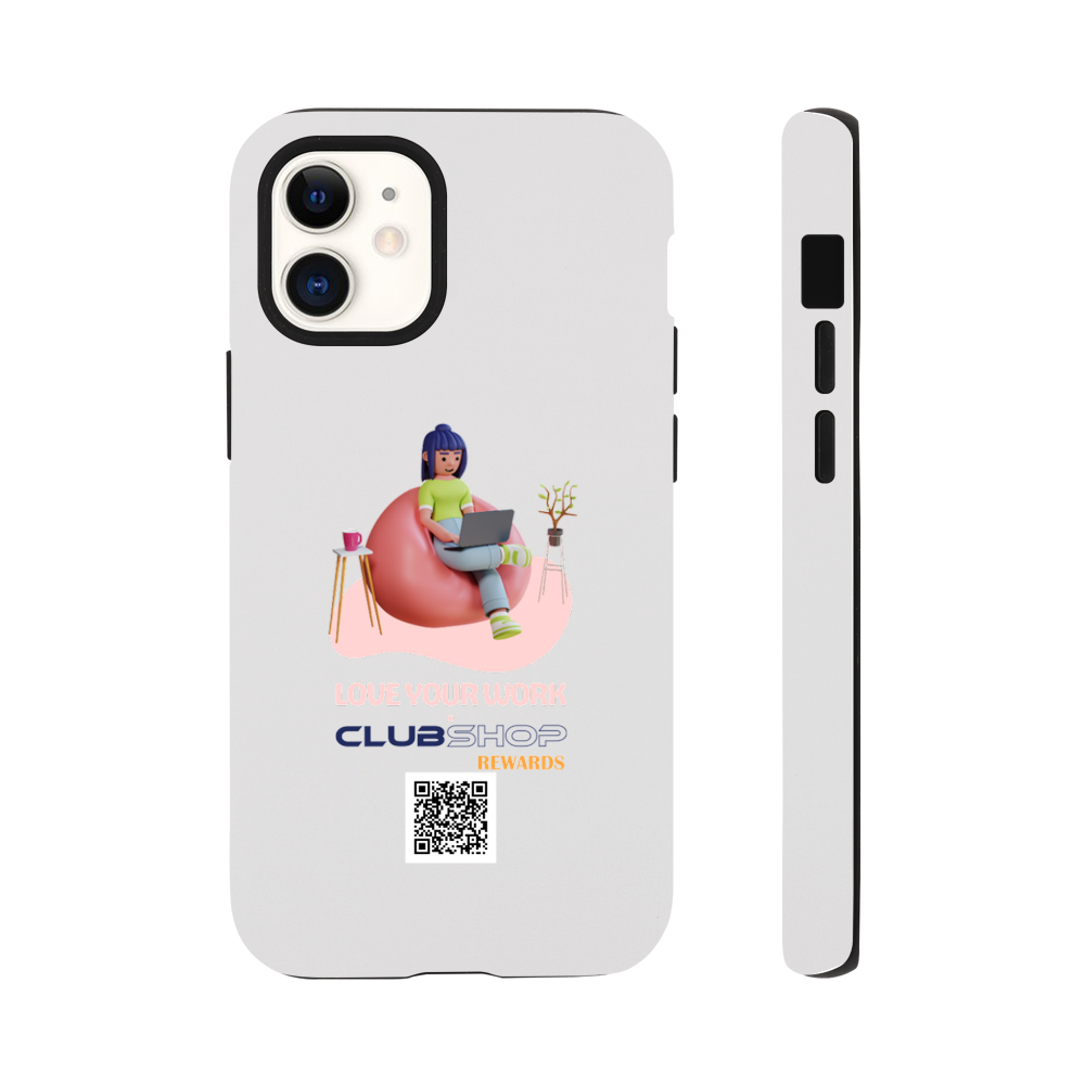 Custodia rigida personalizzabile per telefono Clubshop - Love Your Work 