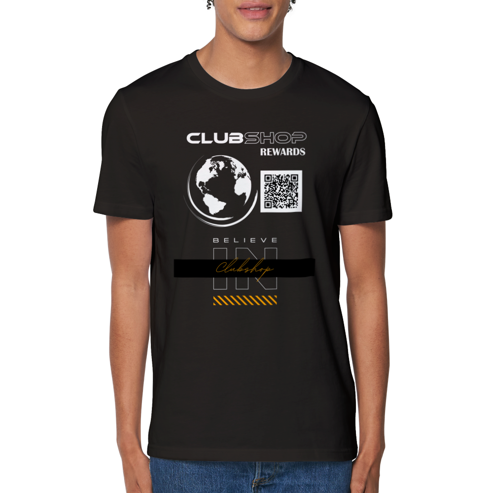 Clubshop Customizable Organic Unisex Crewneck T-shirt