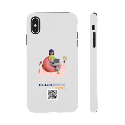 Clubshop customizable tough phone case - Love Your Work