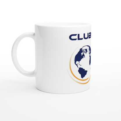 Tazza in ceramica bianca personalizzabile da 11 once Clubshop