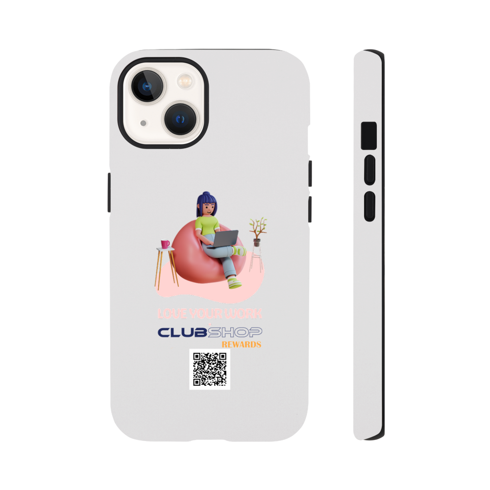 Custodia rigida personalizzabile per telefono Clubshop - Love Your Work 